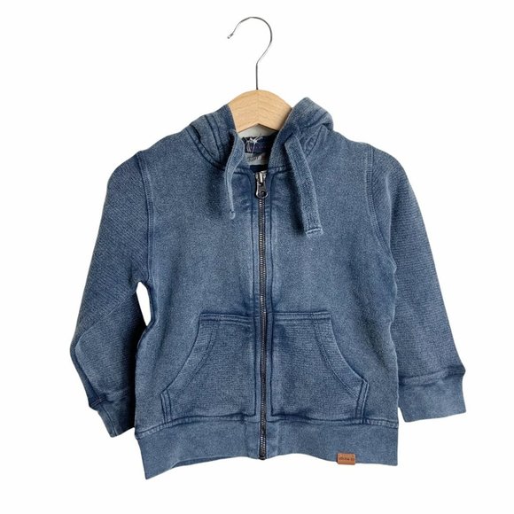 NEW! Officina51 Blue Hooded Jacket